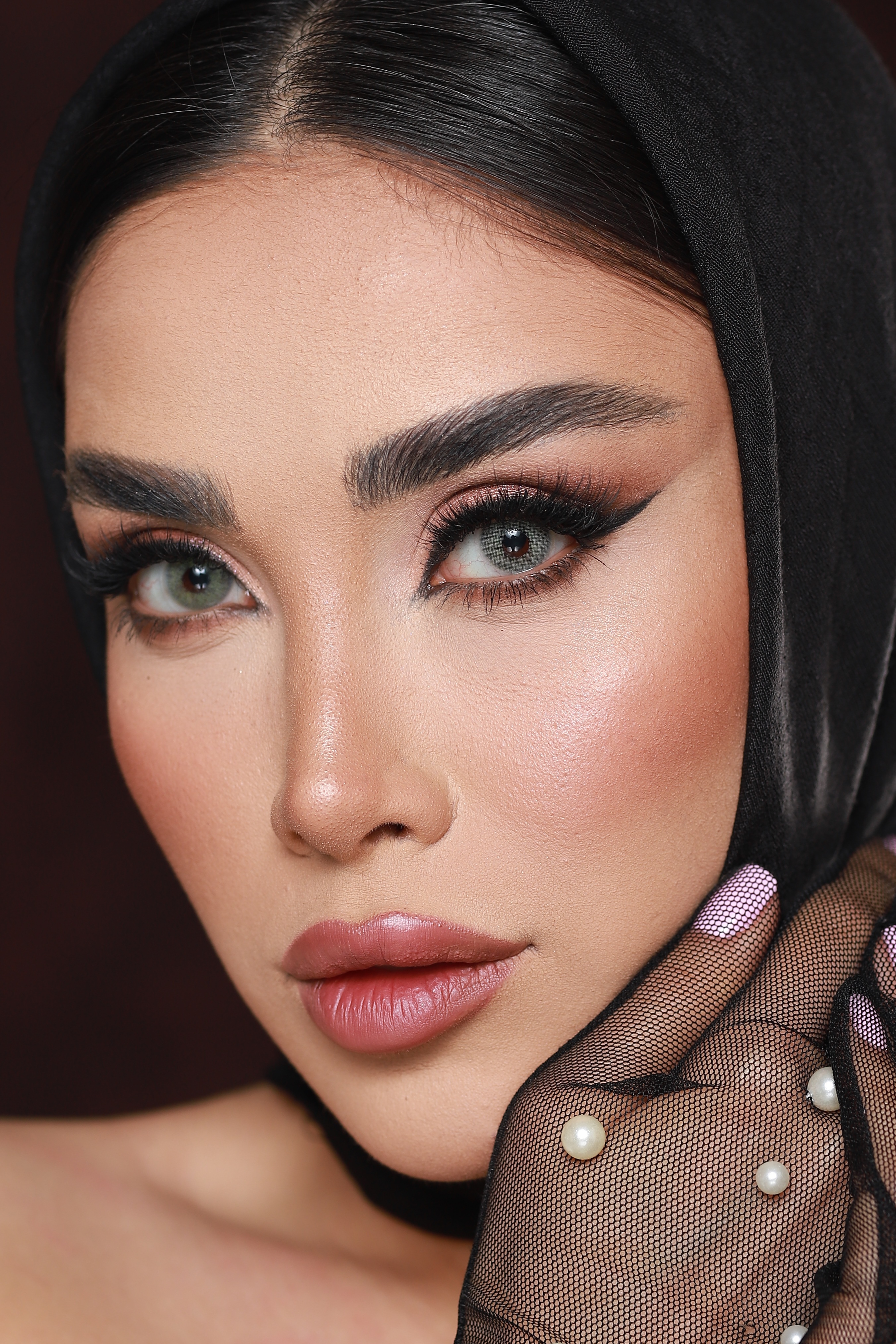 لنز رنگی هرا گریس نوا گری  GRACE NOVA GRAY