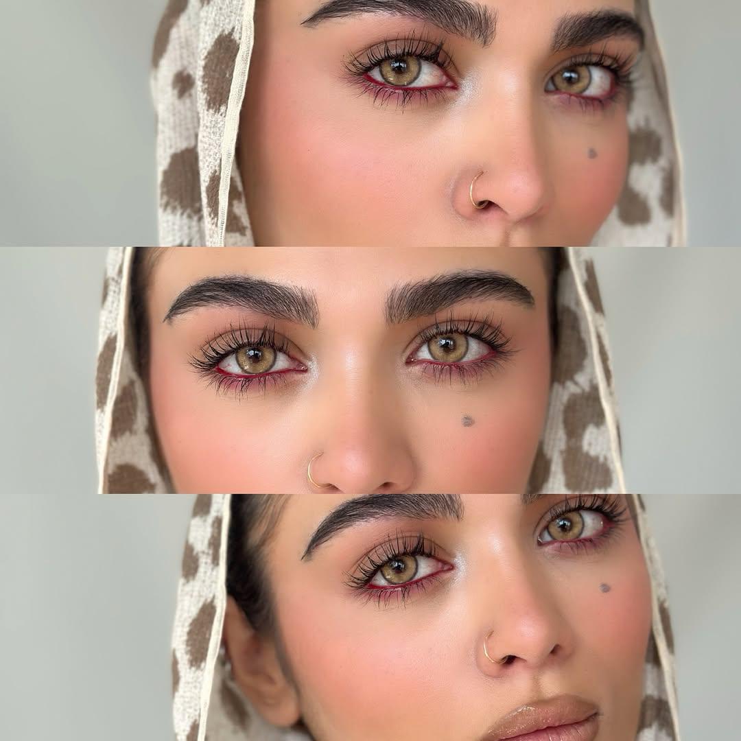 لنز رنگی آیس کالر ایندیانا ICE COLOR INDIANA