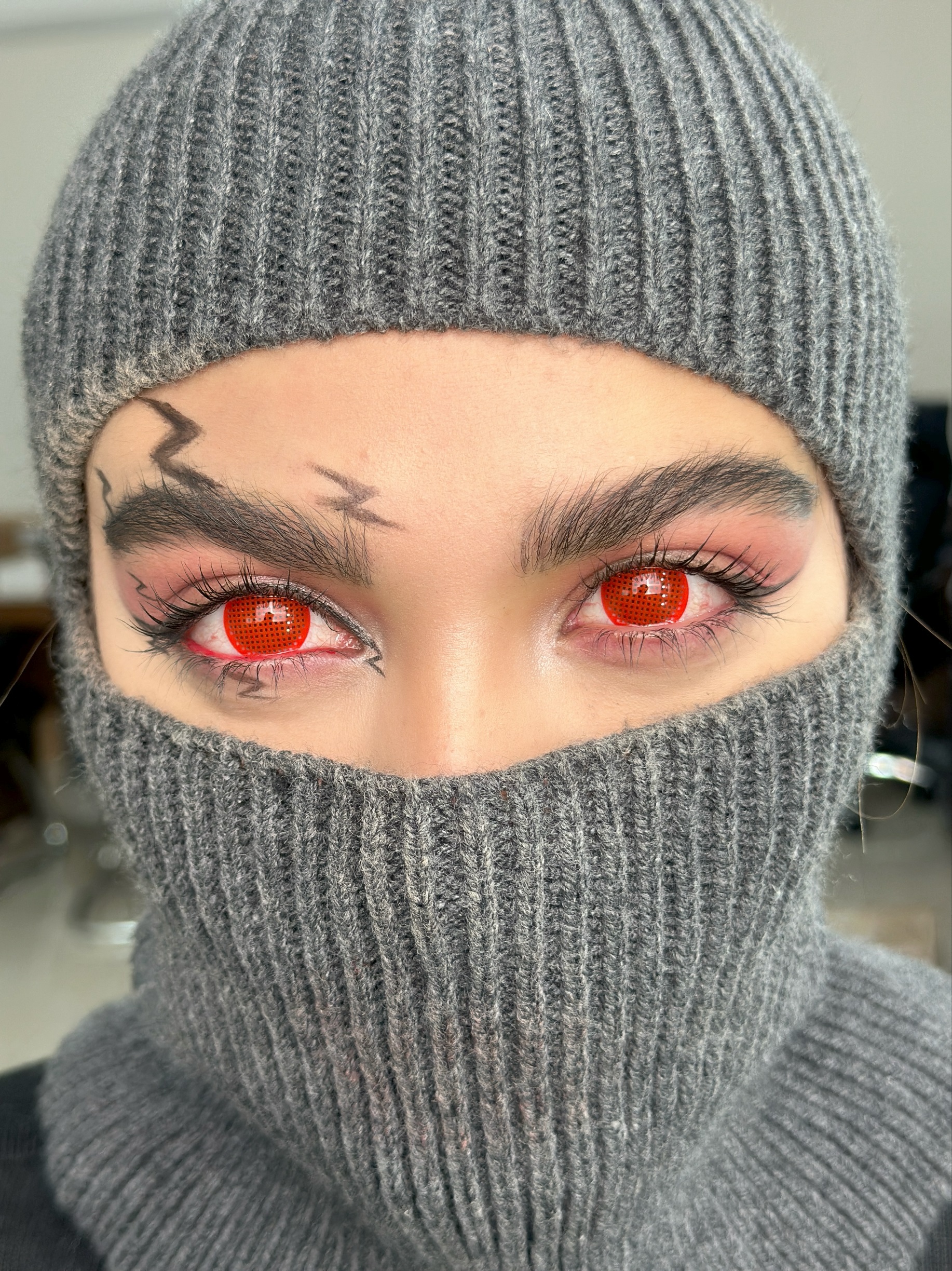 لنز رنگی هالووین  HALLOWEEN کد 012
