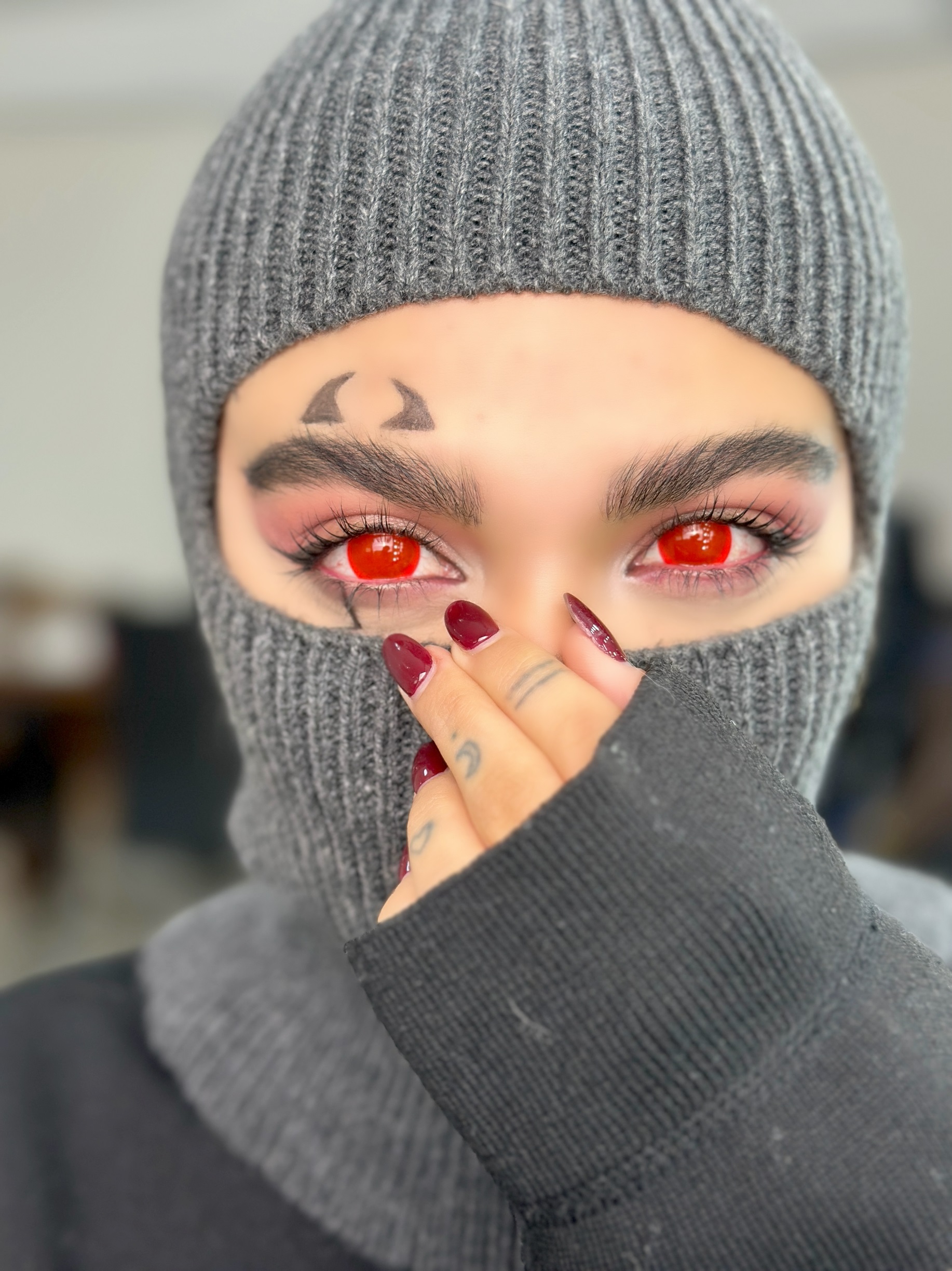 لنز رنگی هالووین  HALLOWEEN کد 010