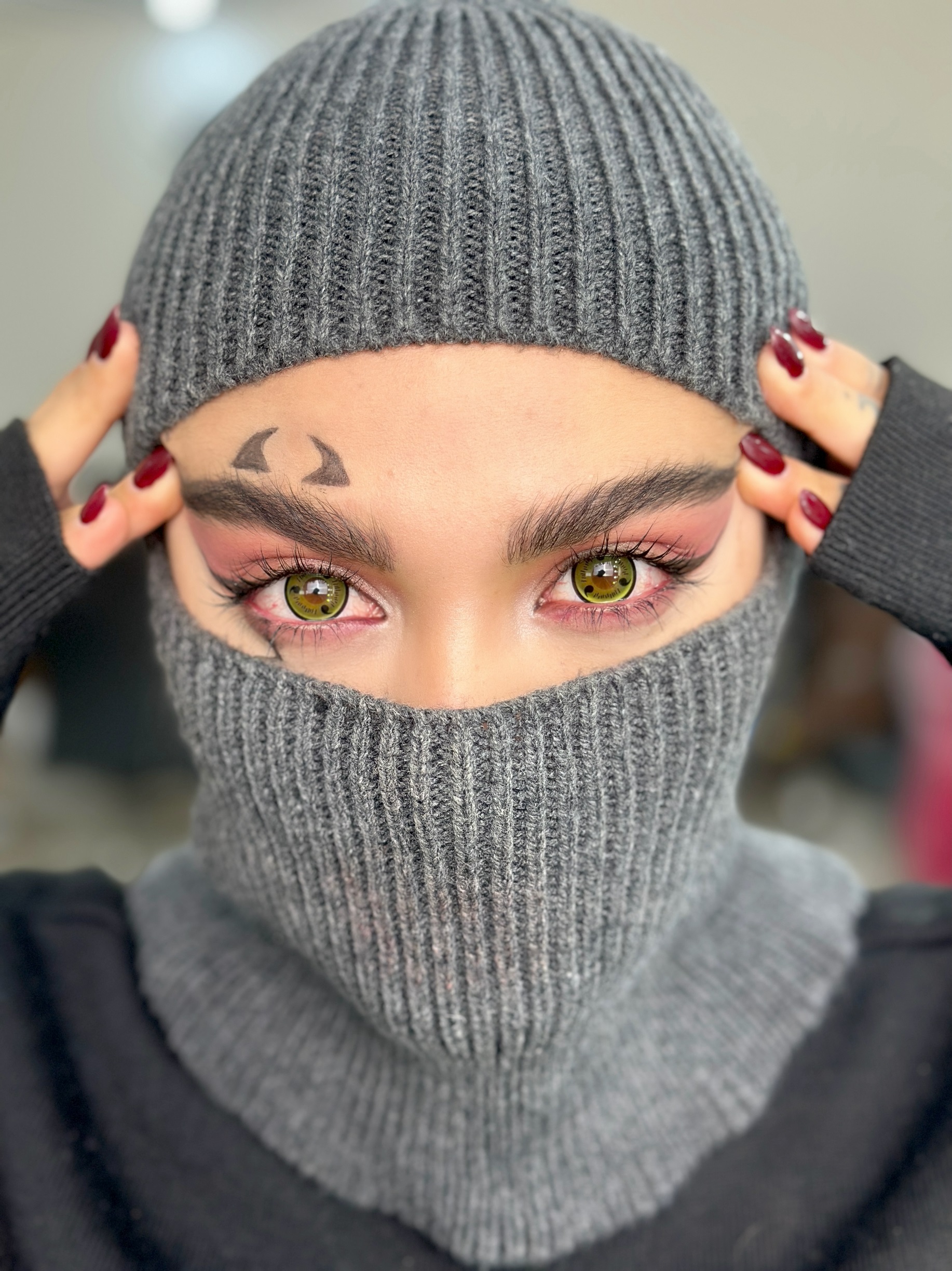 لنز رنگی هالووین  HALLOWEEN کد 009
