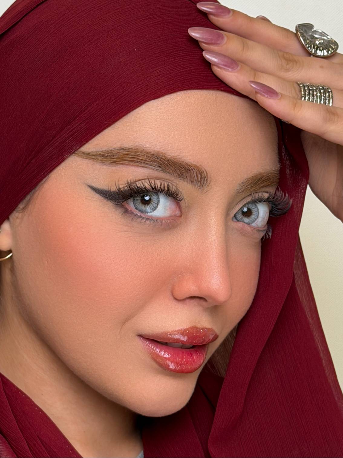 لنز رنگی میس لنز اشن گرین MISS LENS ASHEN GREEN