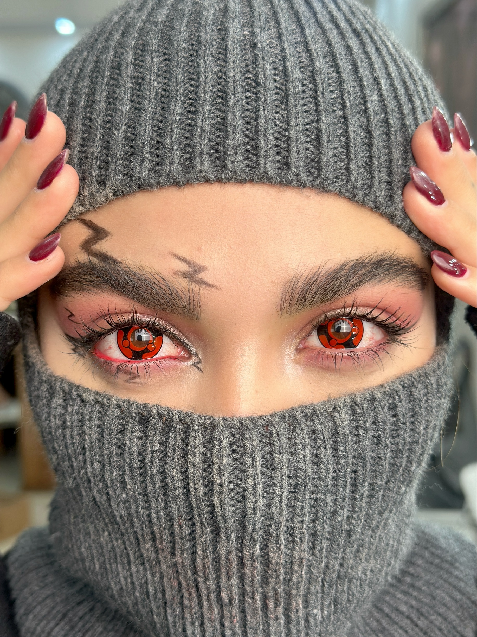 لنز رنگی هالووین  HALLOWEEN کد 004