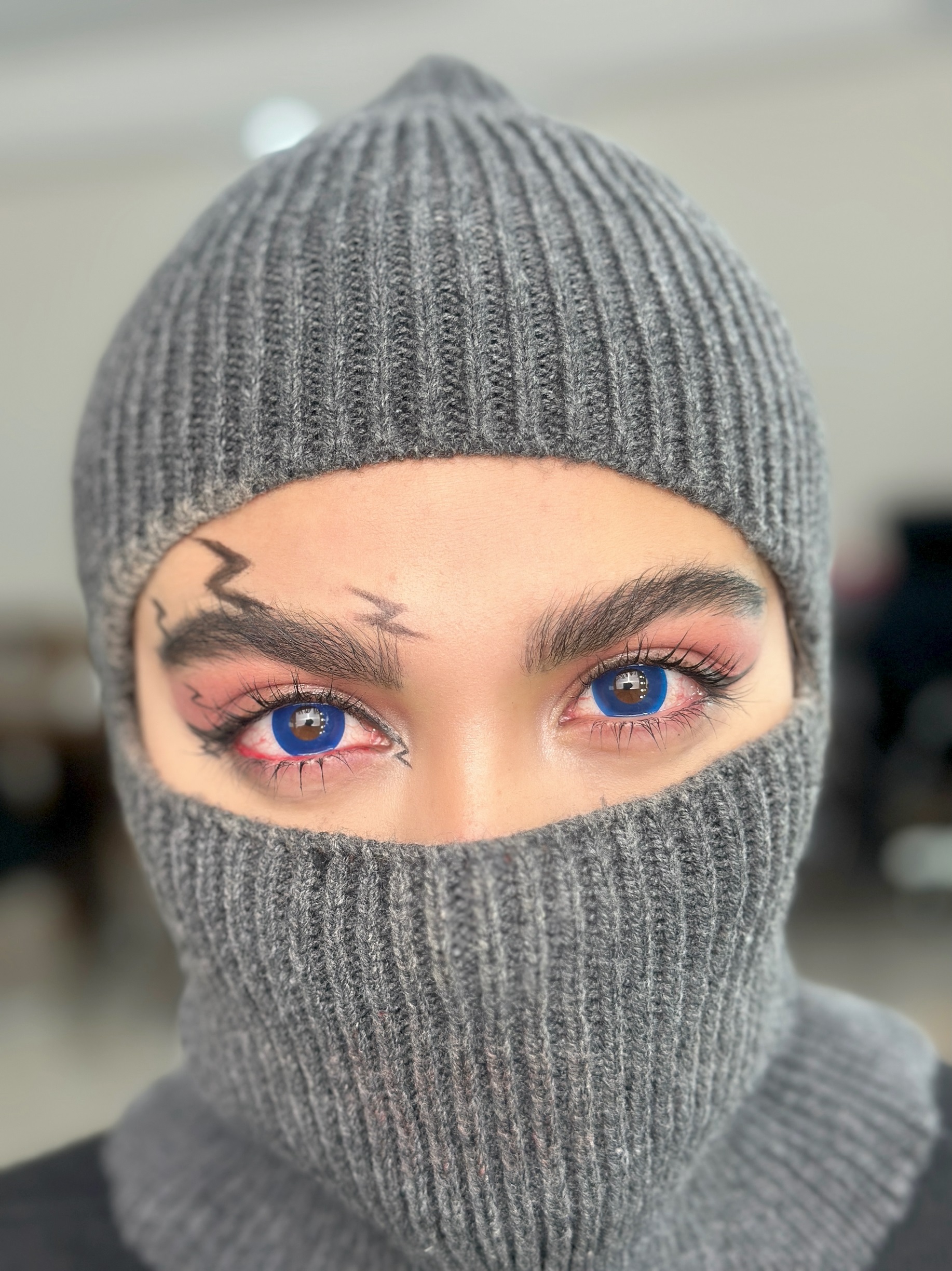 لنز رنگی هالووین  HALLOWEEN کد 006