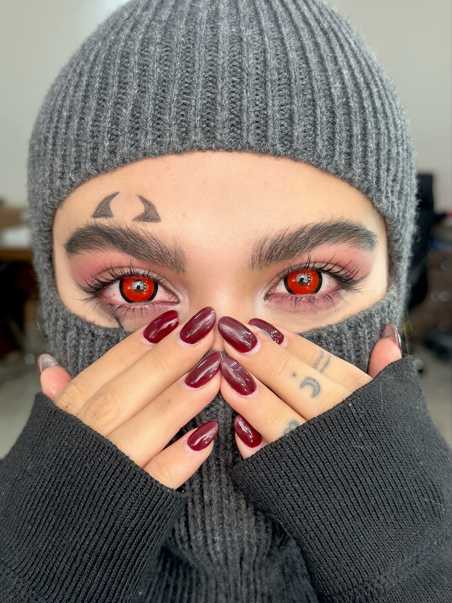 لنز رنگی هالووین  HALLOWEEN کد 002