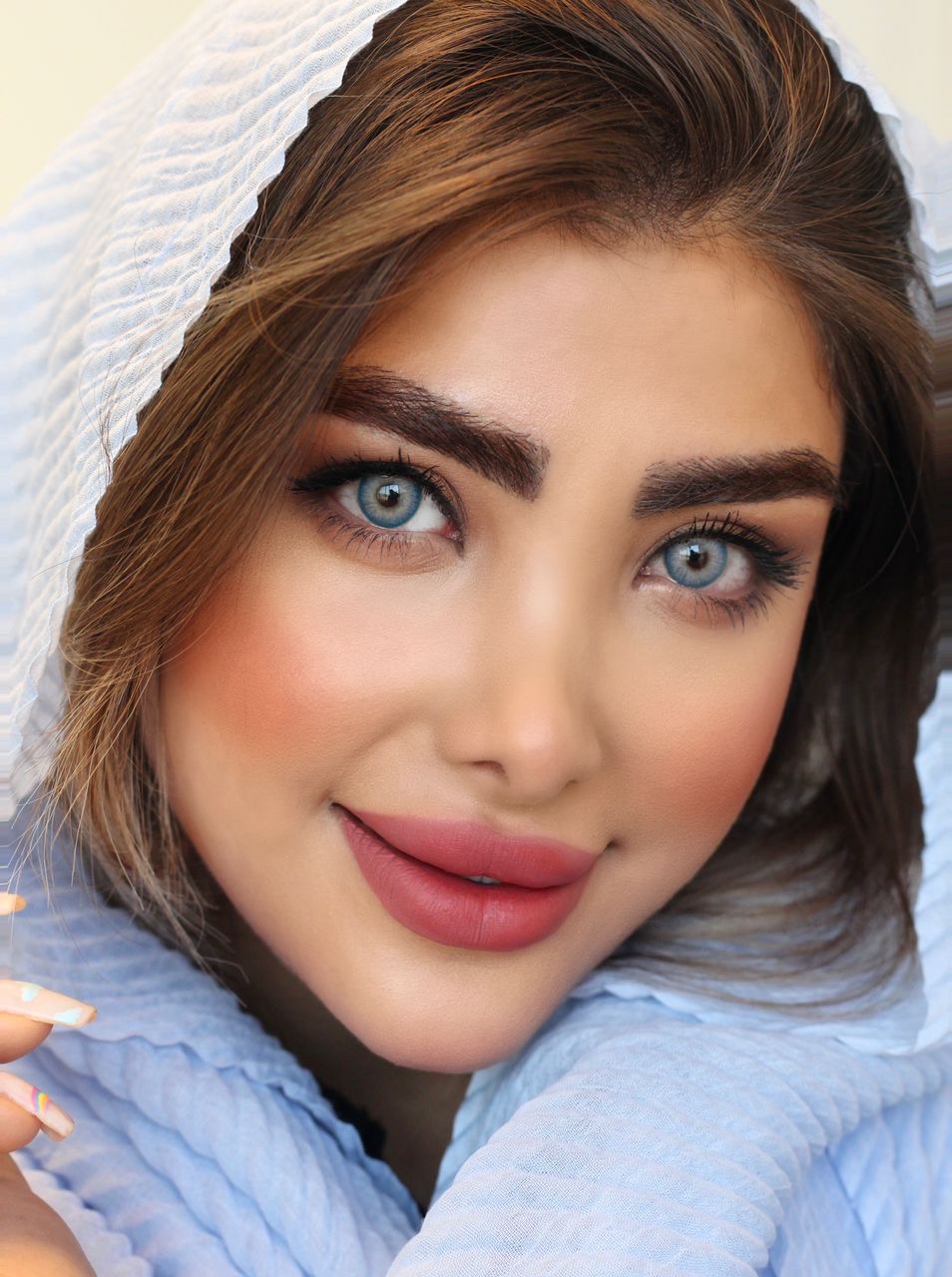 لنز رنگی الکسا ملبورن بلو  ALEXA MELBOURNE BLUE
